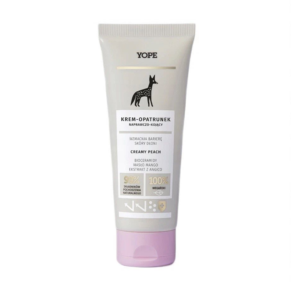 Відновлювальний крем для рук Yope Creamy Peach Hand Cream Repairing &amp; Soothing з персиком, 50 мл