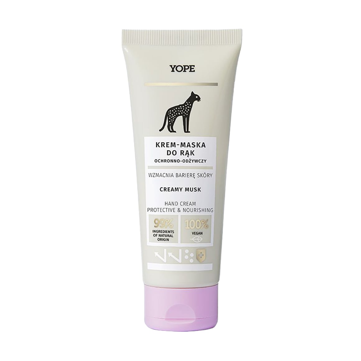 Захисний крем для рук Yope Creamy Musk Hand Cream Protective &amp; Nourishing з мускусом, 50 мл